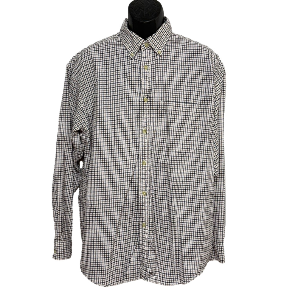 Arrow Vintage Cottons Large Checkered Button Down Shirt